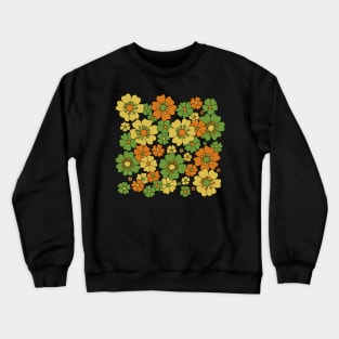 Vintage Meadow Floral Crewneck Sweatshirt